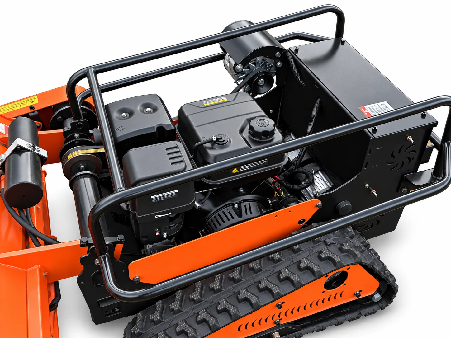 Silnik i rama ochronna TERBOT B80 Mulcher