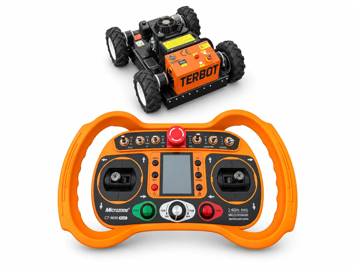 TERBOT M55 Mini – szczegóły konstrukcji maszyny