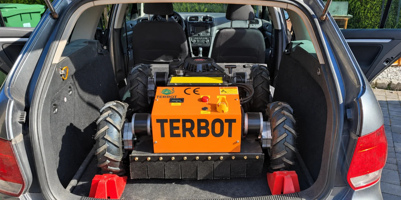 TERBOT M55 Mini załadowana do samochodu kombi do transportu